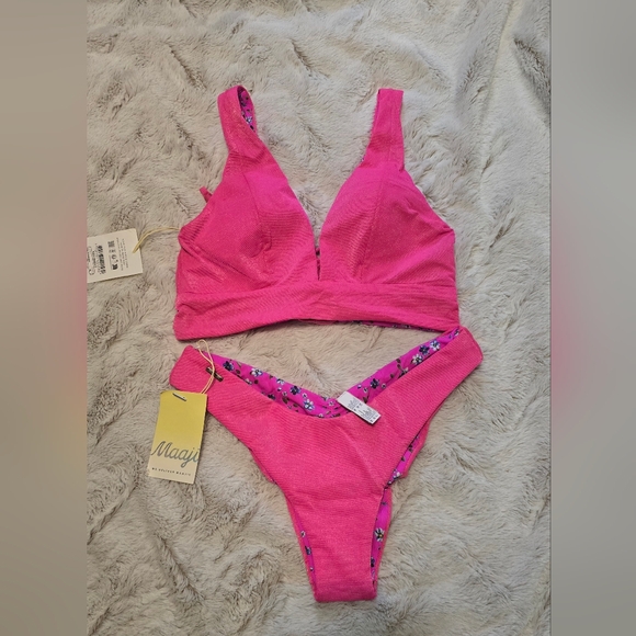 Maaji Pink Bikini Set - Picture 1 of 5